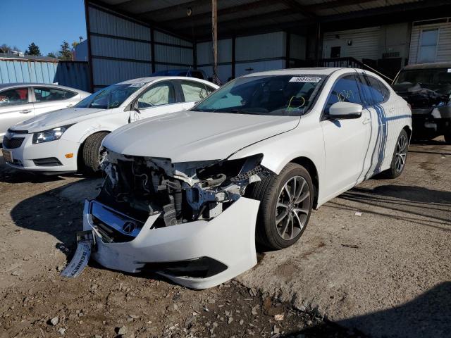 19UUB2F38FA005301 - 2015 ACURA TLX WHITE photo 2