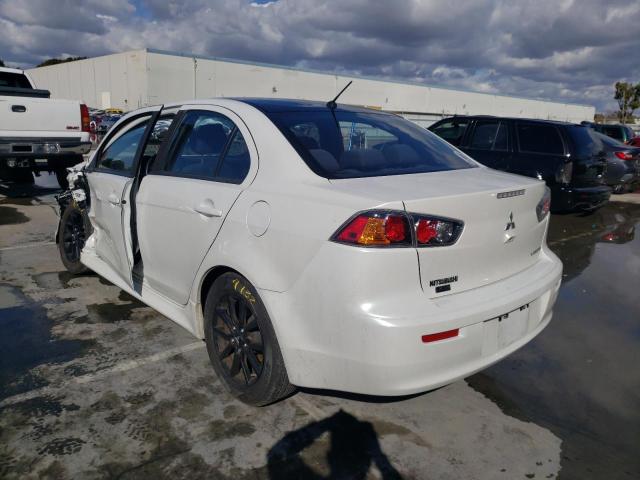 JA32U2FUXHU013960 - 2017 MITSUBISHI LANCER ES WHITE photo 3