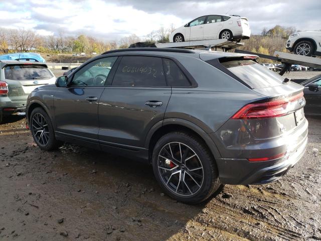 WA1FVAF19KD038804 - 2019 AUDI Q8 PRESTIG GRAY photo 2