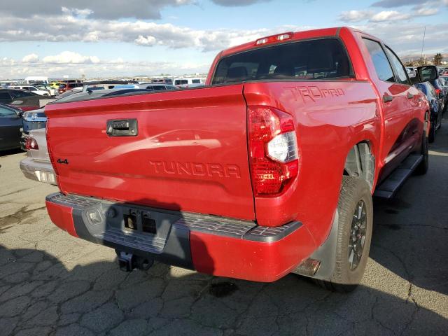 5TFDY5F15HX636181 - 2017 TOYOTA TUNDRA CRE RED photo 4