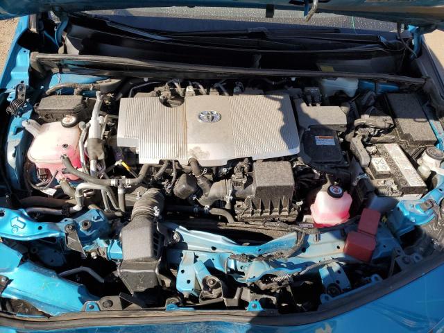 JTDKARFP9H3058195 - 2017 TOYOTA PRIUS PRIM 蓝色 照片 11