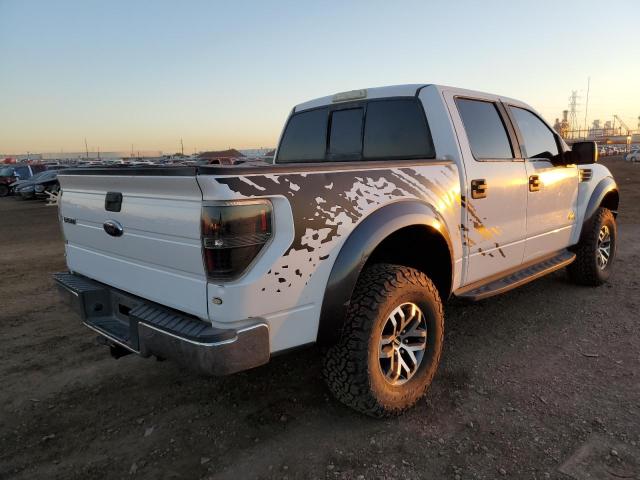 1FTFW1R60BFC35701 - 2011 FORD F150 SVT R WHITE photo 4