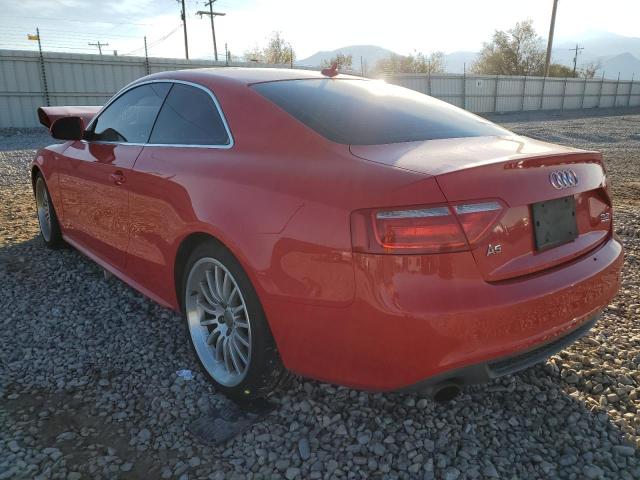 WAUDK78T58A026468 - 2008 AUDI A5 QUATTRO RED photo 3