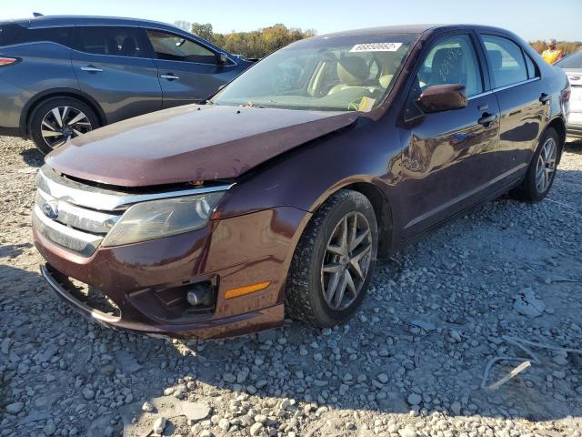 3FAHP0JA4CR381545 - 2012 FORD FUSION SEL BURGUNDY photo 2