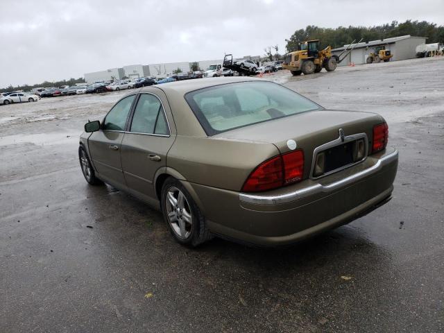 1LNHM86S42Y709979 - 2002 LINCOLN LS 棕色 照片 3
