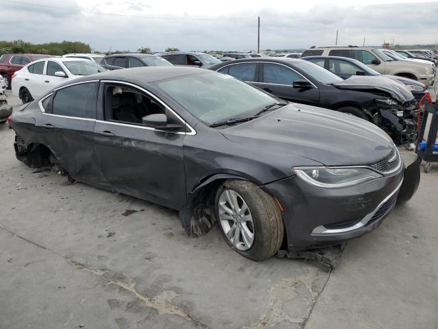 1C3CCCAB4GN175505 - 2016 CHRYSLER 200 LIMITE GRAY photo 4