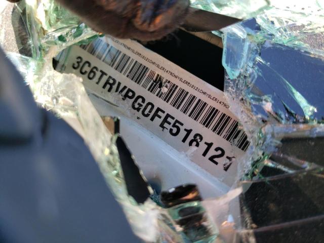 3C6TRVPG0FE518121 - 2015 RAM PROMASTER WHITE photo 10