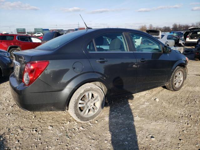 1G1JC5SH8E4154668 - 2014 CHEVROLET SONIC LT BLACK photo 3