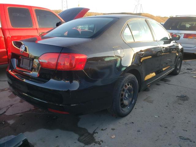 3VW2K7AJ6CM349018 - 2012 VOLKSWAGEN JETTA BASE 黑色 照片 4