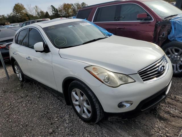 JN1AJ0HRXAM753651 - 2010 INFINITI EX35 BASE WHITE photo 1