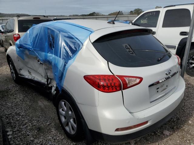 JN1AJ0HRXAM753651 - 2010 INFINITI EX35 BASE WHITE photo 3