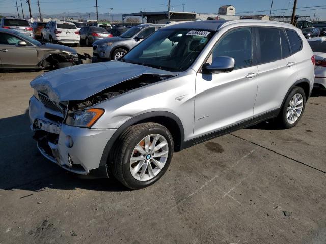 5UXWX9C51D0A27586 - 2013 BMW X3 XDRIVE2 SILVER photo 1