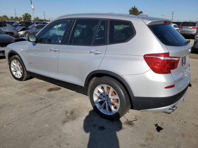 5UXWX9C51D0A27586 - 2013 BMW X3 XDRIVE2 SILVER photo 2