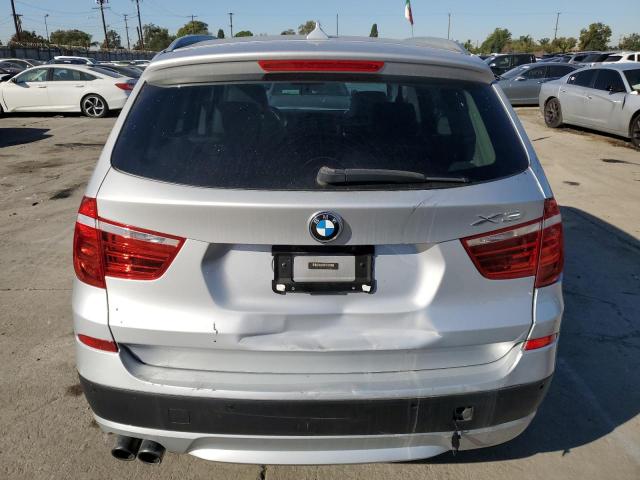 5UXWX9C51D0A27586 - 2013 BMW X3 XDRIVE2 SILVER photo 6