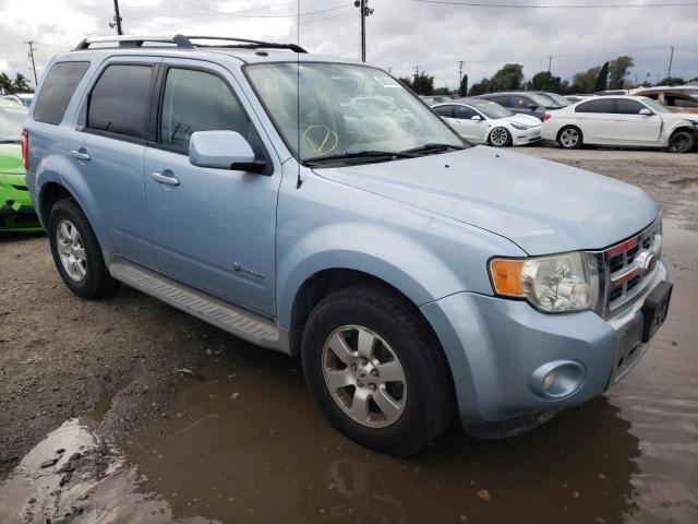 1FMCU49359KA24894 - 2009 FORD ESCAPE HYB BLUE photo 1