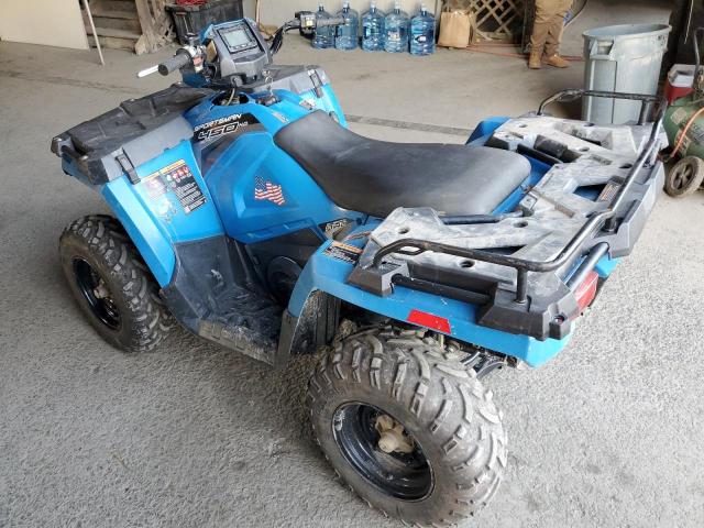 4XASEA504JA274751 - 2018 POLARIS SPORTSMAN BLUE photo 2