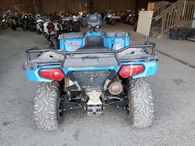 4XASEA504JA274751 - 2018 POLARIS SPORTSMAN BLUE photo 6