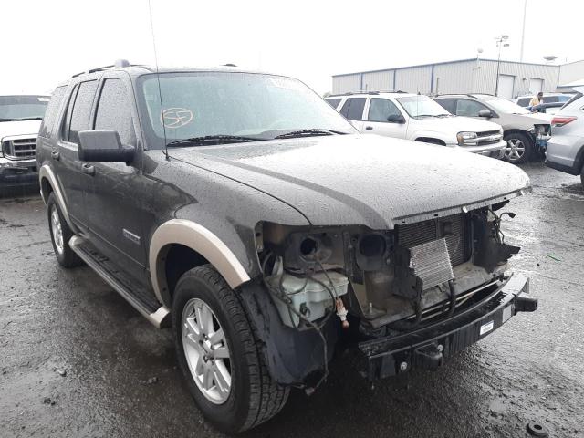 1FMEU64886ZA15410 - 2006 FORD EXPLORER E BROWN photo 1