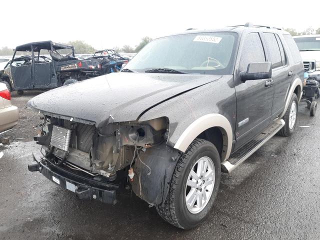 1FMEU64886ZA15410 - 2006 FORD EXPLORER E BROWN photo 2