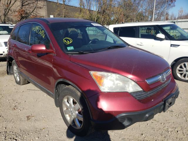 JHLRE487X7C074698 - 2007 HONDA CR-V EXL RED photo 1