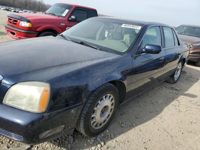 1G6KD54Y64U221288 - 2004 CADILLAC DEVILLE BLUE photo 1