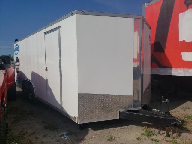 50XBE202XKA011742 - 2019 CARGO TRAILER WHITE photo 1