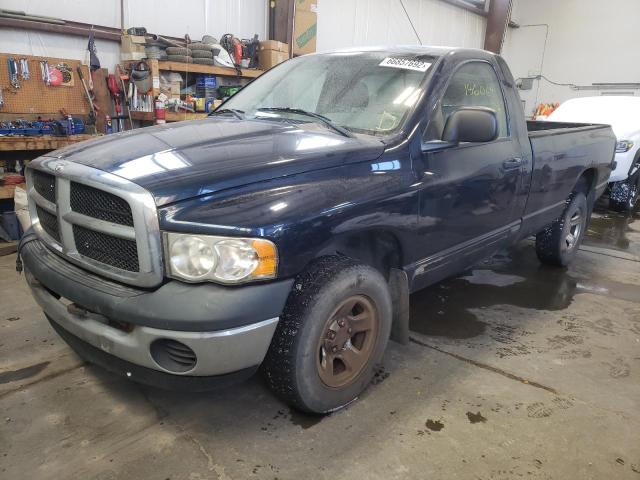 1D7HU16N64J191784 - 2004 DODGE RAM 1500 S BLUE photo 2