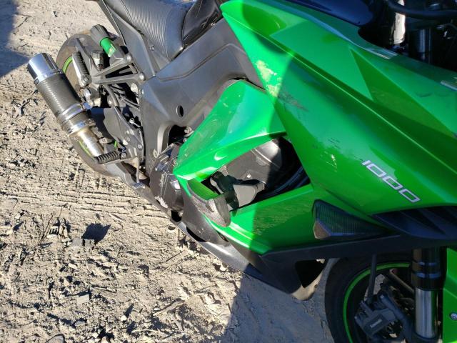 JKAZXCM11FA005552 - 2015 KAWASAKI ZX1000 M GREEN photo 9