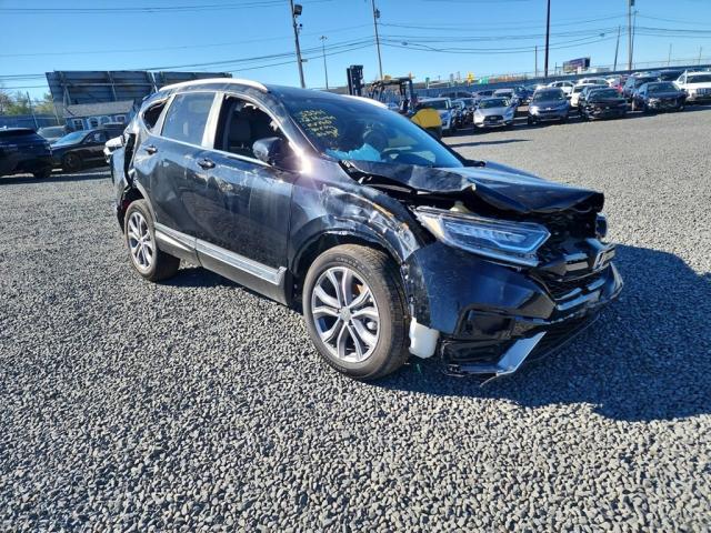 2HKRW2H91NH654391 - 2022 HONDA CR-V TOURI BLACK photo 1