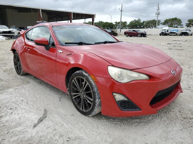 JF1ZNAA15D1729347 - 2013 TOYOTA SCION FR-S RED photo 1