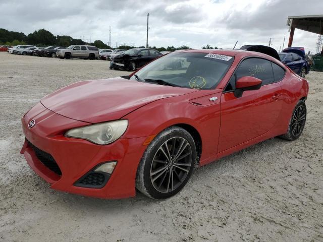 JF1ZNAA15D1729347 - 2013 TOYOTA SCION FR-S RED photo 2