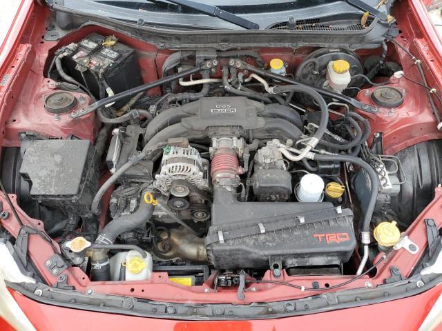 JF1ZNAA15D1729347 - 2013 TOYOTA SCION FR-S RED photo 7