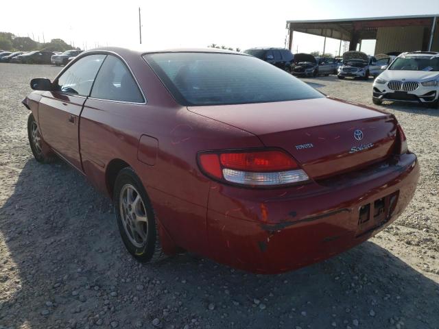 2T1CG22P1YC410158 - 2000 TOYOTA CAMRY SOLA RED photo 3