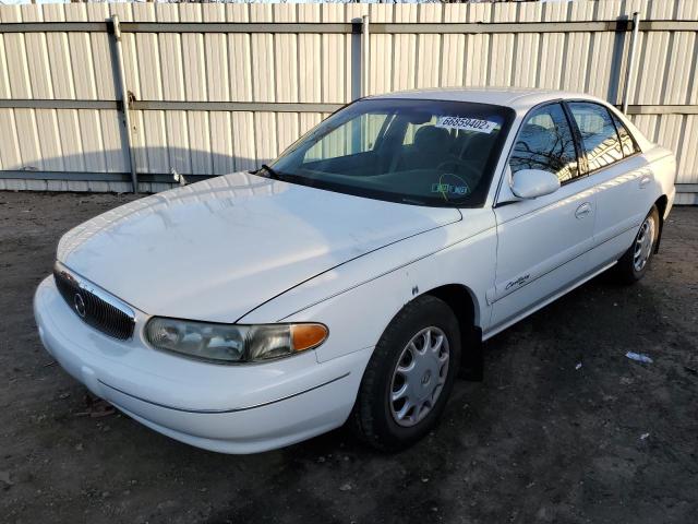 2G4WY52M6X1442209 - 1999 BUICK CENTURY LI WHITE photo 2