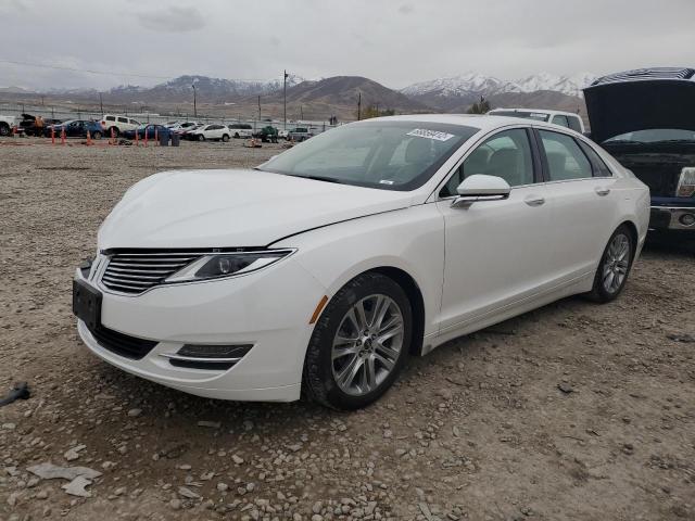 3LN6L2LU8ER813150 - 2014 LINCOLN MKZ HYBRID WHITE photo 2