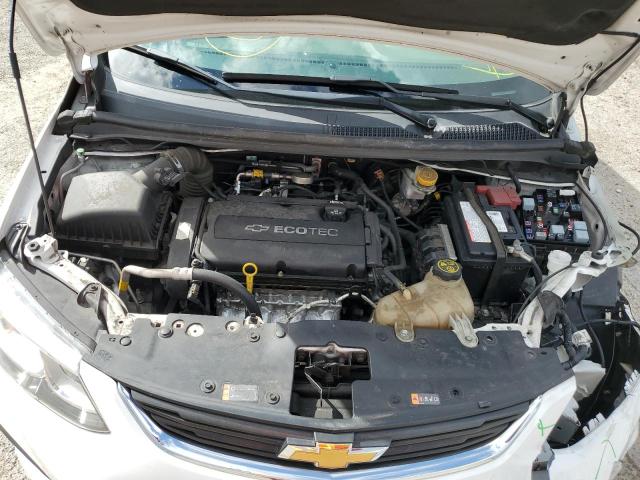 1G1JB5SH4H4136319 - 2017 CHEVROLET SONIC LS WHITE photo 7