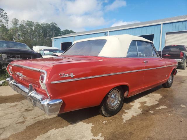 20467W124399 - 1962 CHEVROLET NOVA RED photo 4