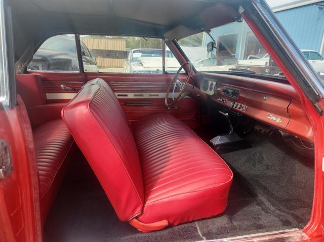 20467W124399 - 1962 CHEVROLET NOVA RED photo 5