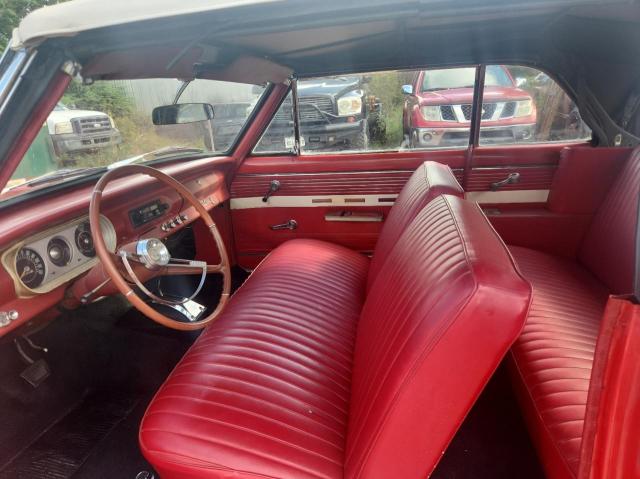 20467W124399 - 1962 CHEVROLET NOVA RED photo 6