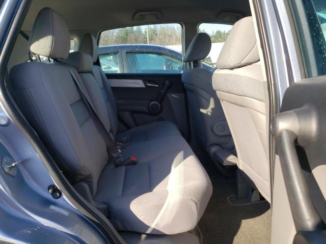 5J6RE4H34AL096174 - 2010 HONDA CR-V LX BLUE photo 6