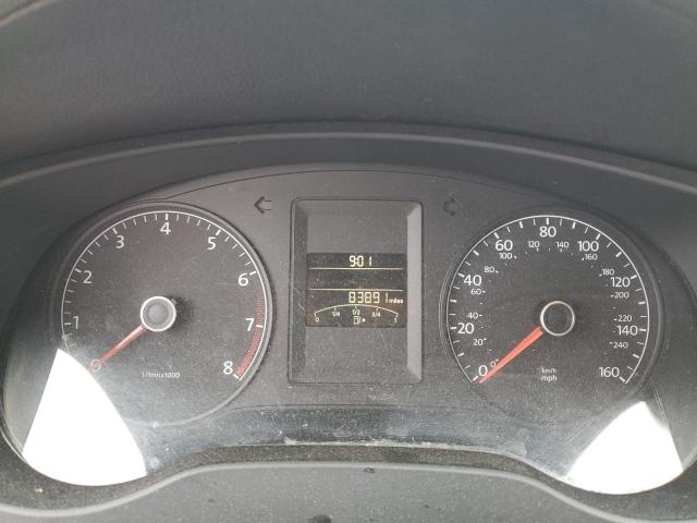 3VW2K7AJ5EM304011 - 2014 VOLKSWAGEN JETTA BASE GRAY photo 9