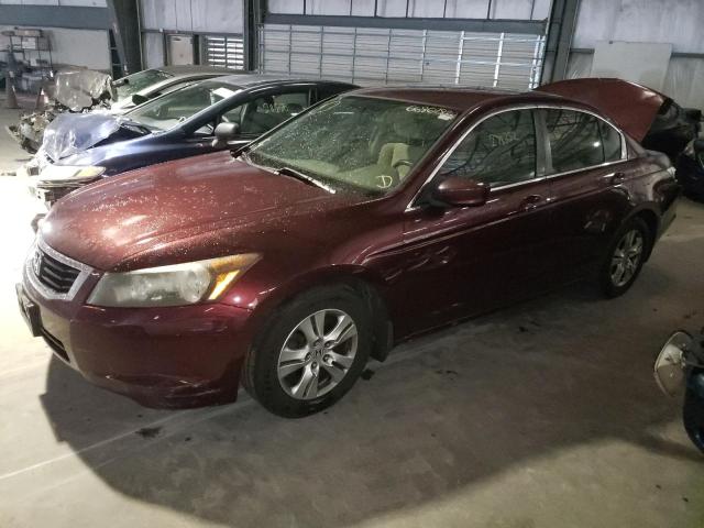 1HGCP26498A021452 - 2008 HONDA ACCORD LXP BURGUNDY photo 1