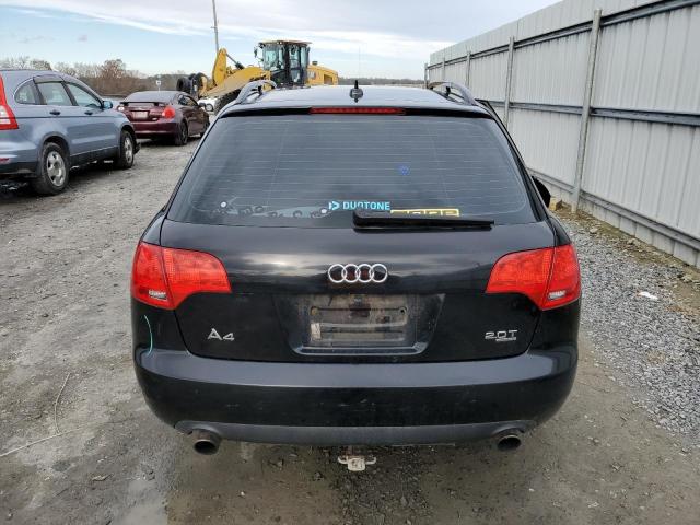 WAUKF78E27A233248 - 2007 AUDI A4 2 BLACK photo 6