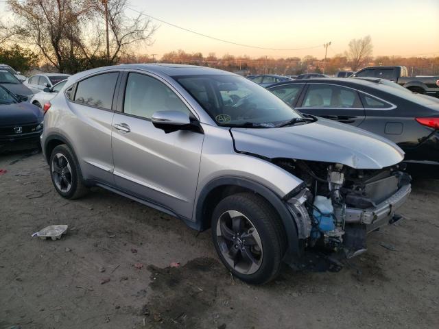 3CZRU6H53JM708136 - 2018 HONDA HR-V EX SILVER photo 4