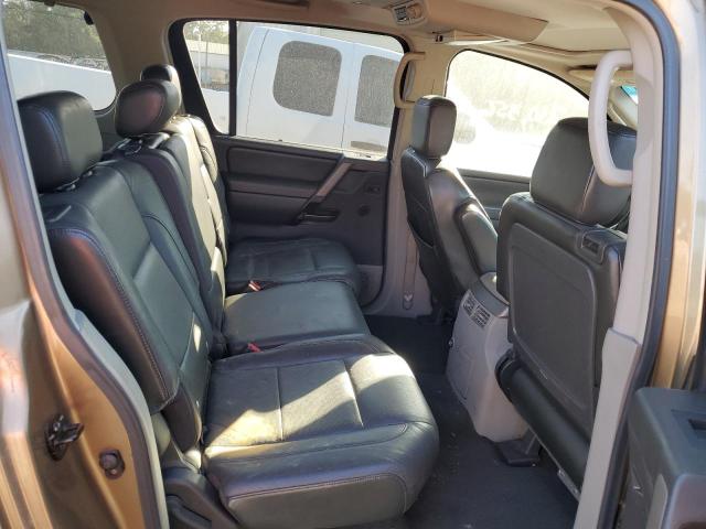 5N1AA08A44N729380 - 2004 NISSAN ARMADA SE GOLD photo 6