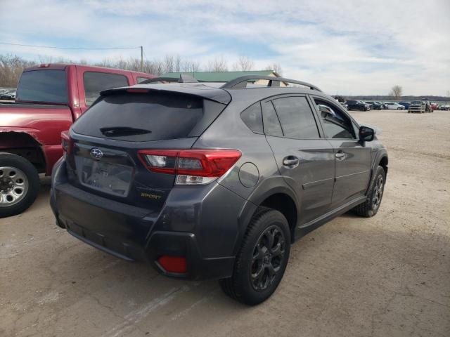 JF2GTHRC2MH217706 - 2021 SUBARU CROSSTREK GRAY photo 3