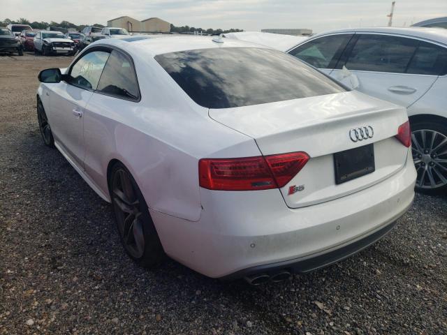 WAUV4AFR6GA029316 - 2016 AUDI S5 PRESTIG WHITE photo 3