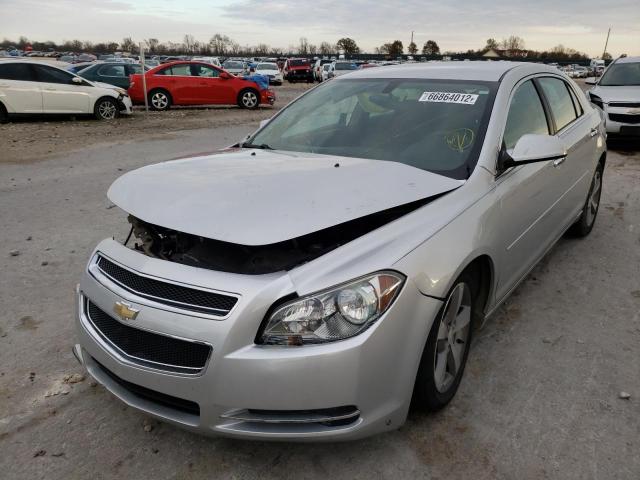 1G1ZC5E02CF306602 - 2012 CHEVROLET MALIBU 1LT 灰色 照片 2