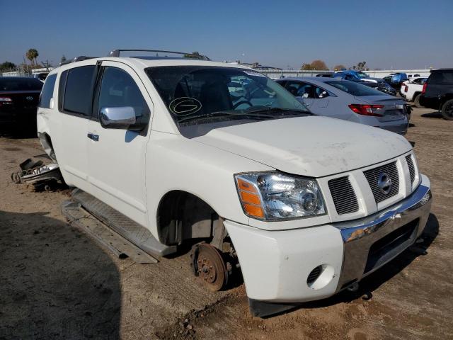 5N1AA08B04N707501 - 2004 NISSAN ARMADA WHITE photo 1