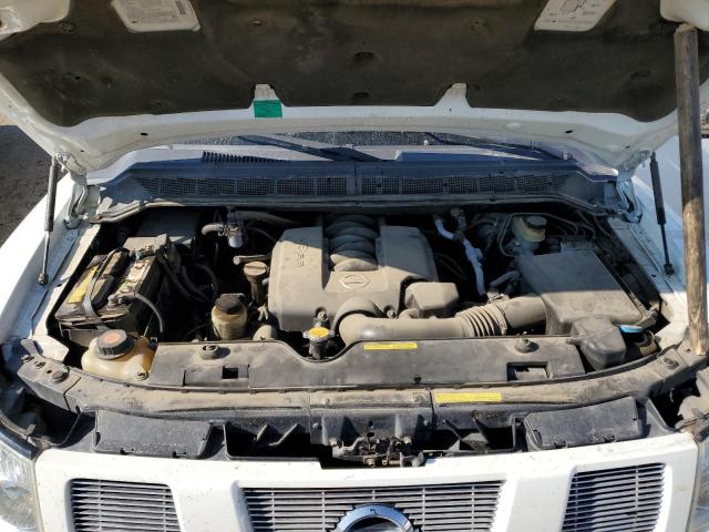 5N1AA08B04N707501 - 2004 NISSAN ARMADA WHITE photo 7